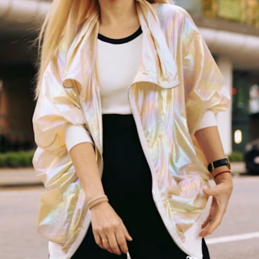 Iridescent Women's Jacket designer Julia Allert